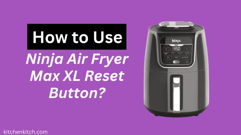 How to Use Ninja Air Fryer Max XL Reset Button?